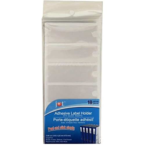 Amazon.co.uk self adhesive label holders