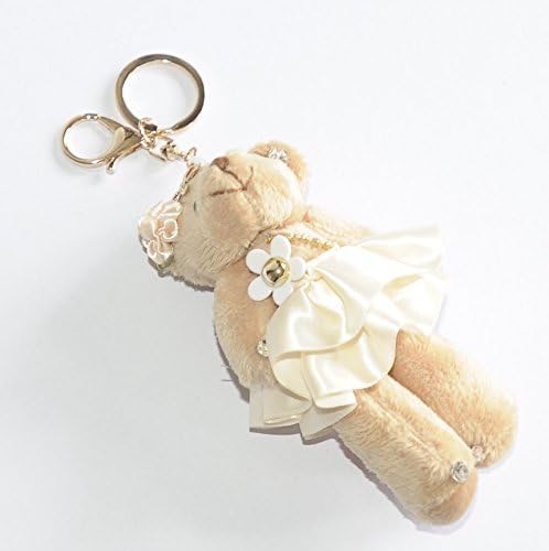 Love You Teddy Bear Plush And Friendly Keyring /Bag charm ( Take Your Cute Bear With You Wherever You Go )