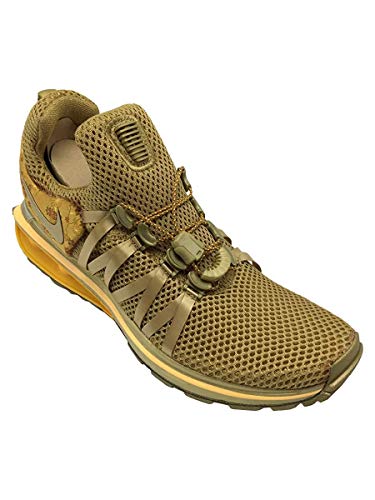 nike shox gravity metallic gold women's shoe