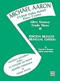  Michael Aaron Piano Course (Curso Para Piano), Bk 3: Spanish, English Language Edition