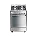Produktbild Smeg scd60emx9 autonome Gasherd Hat Edelstahl Backofen und Herd – Öfen und. (Herd, Edelstahl, drehbar, vor, Gasherd, Stahl emailliert)