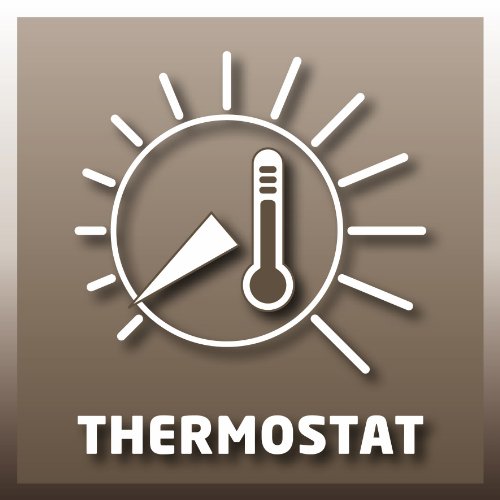 Einhell Elektro Heizung FH 800 (800 Watt, Thermostat, Stand- oder Wandgerät, mit Lenkrollen) - 7