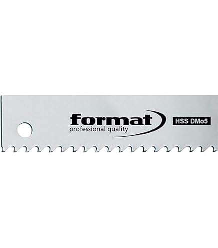 FORMAT Sägeblatt 400 X 30 X 1,5 Mm – HSS DMo5, 8 Zähne/Zoll, Für Stahl, Edelstahl & Mehr