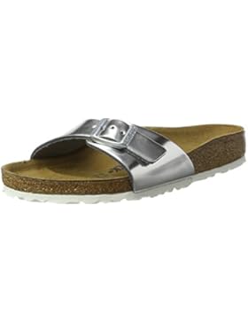 BIRKENSTOCK Damen Madrid Leder Pantoletten