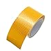 Produktbild DaoRier Twill Reflektorband Warnklebeband Sicherheit Markierung Band 3m x 5cm Schutzleisten für Auto LKW Motorrad Regenmantel Orange