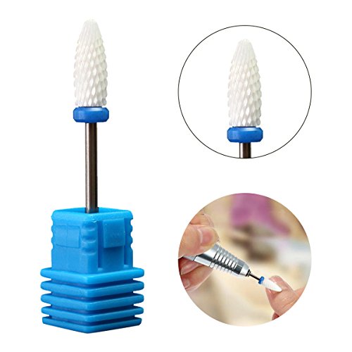 Hartmetallfräser, DancingNail Keramik Nagel Bohrer Glatte Spitze Bohrer Schaft Werkzeug H0615TB - 2