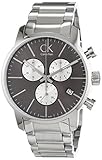 CK Herren-Armbanduhr XL Chronograph Quarz Edelstahl K2G2714X