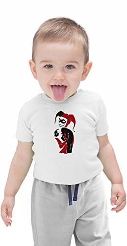 Harley Quinn Batman Organic Baby T-shirt 3-6 Months