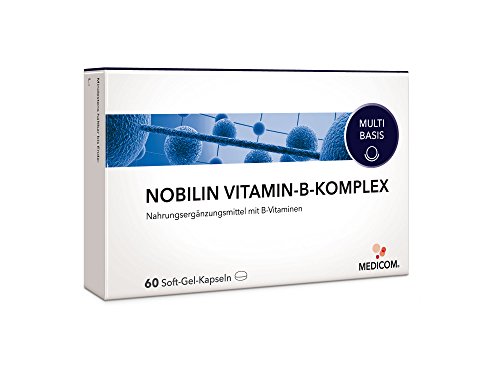 Preisvergleich Produktbild NOBILIN VITAMIN-B-KOMPLEX - 60 Soft-Gel-Kapseln