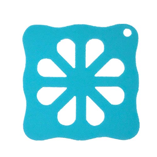 Preisvergleich Produktbild OHQ Karikatur Silikon Platzdeckchen Kinder Tischset Wasserdicht Mahlzeit Matte Rutschfeste Potholder (D)
