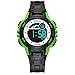 Produktbild YSA [Kind Elektronische Uhren Junge Mädchen Wasserdicht Leuchtende Uhr Student [Bewegung] Uhr Rubber Pin Buckle Strap-C