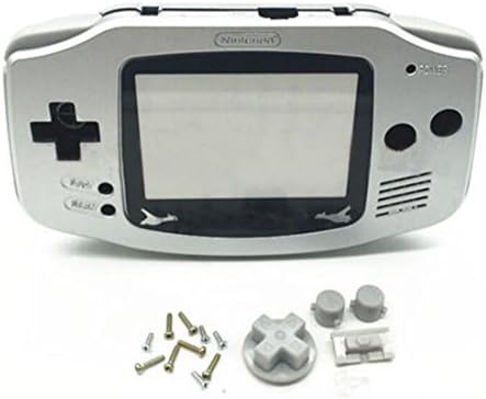 JYR Replacement Game Machine Cover Case Great Colour of Shining Silver Hard Shell For Nintend GBA