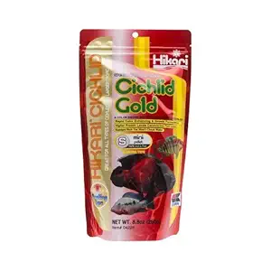 Hikari Cichlid Gold Mini Pellet Aquarium Fish Food, 250 g
