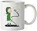 Produktbild Hey Look At Me Morty And Mr. Meeseeks As Link And Navi Rick And Morty The Legend Of Zelda Travel Mug/Tazas de desayuno Cool Mug/Tazas de desayuno