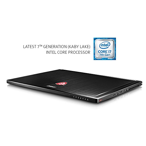 MSI Gs63Vr Stealth Pro-078 15 6  120Hz 3Ms Ultra Thin And Light Gaming Laptop I7-7700Hq Gtx 1070 8G 16Gb 256Gb Ssd   1Tb  Aluminum Black