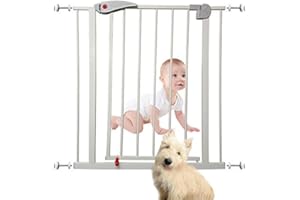 JANOON LTD Baby Safety Gate Pet Dog Barrier Home Stairs Doorway Safe Secure Guard by Janoon®