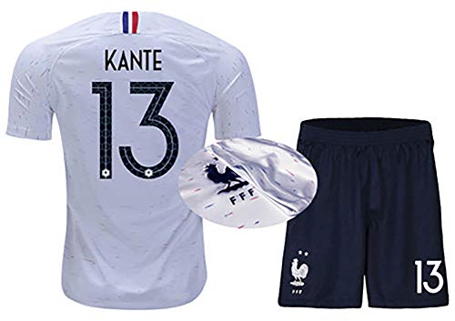 Maillots de Foot Costumes pour Hommes et Femmes 2019 Maillots français No. 10 Mbape Champion de l'équipe Nationale à Domicile 7 Griezmann à l'extérieur 6 Bogba de Football