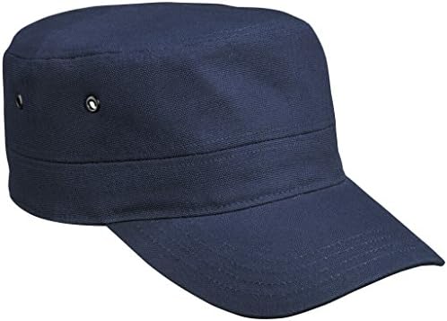 Trendy cap in military style made of durable cotton fabric