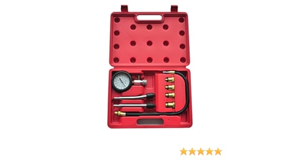 Festnight Kit de Test de Compression de Moteur Testeur de Carburant Professionnel