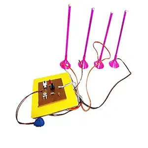 sr robotics street light with 4 led lights- Multi color