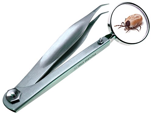 Wittex Tick Tweezers with Magnifying Glass Innovation