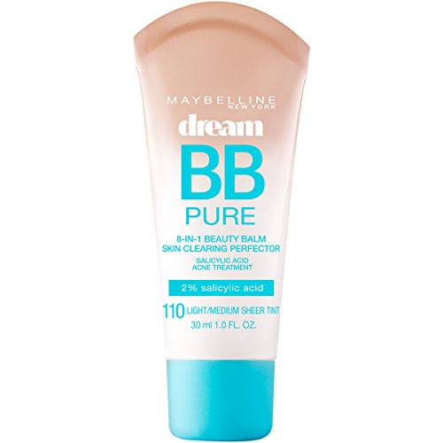 MAYBELLINE Dream Pure BB Cream - Light/Medium Sheer Tint - 30ml