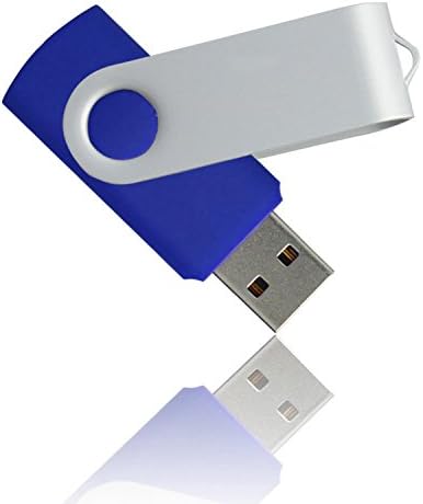 Elevavie 16GB USB Flash Drive Memory Stick Pen Drive (16GB, blue whirl)
