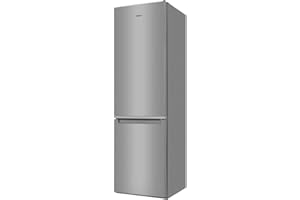 Whirlpool W5 821E OX 2 - Frigorifero Combinato Libera Installazione, Illuminazione a Led, Tecnologia No Frost, Grigio Larghezza 59,5cm, Profondità 65,5cm, Altezza 188,9cm, Classe Energetica E