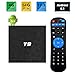 Produktbild Sofobod T9 Android TV Box Android 8.1 Smart TV Box 4GB RAM 64GB ROM BT 4.1 RK3328 Quad-core 4K Full HD 2.4Ghz WiFi(EINWEG)