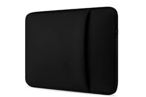 Ivencase 13-13,3 Pollici Neoprene Custodia Borsa/Involucro Sleeve Case per Laptop/Notebook/Computer Portatile/Macbook Pro 13'' / Macbook Air 13''/ Macbook Pro retina display 13'' - Nero