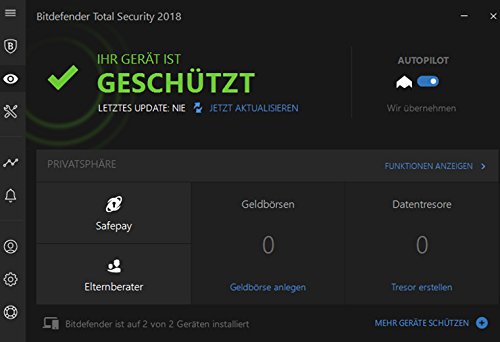 Bitdefender total Security 2018 - 5 dispositivos MultiPlataforma  Android  iOS  Mac  Windows 