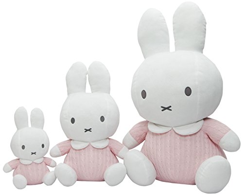 pioupiou ET Merveilles Plüschtier Miffy Hase rosa 40 cm - 3