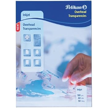 Avery Zweckform Overheadfolie A4, 50 Stück, Transparent