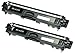 Price comparison product image Prestige Cartridge TN-241BK Pack of 2 Laser Toner Cartridges for Brother DCP-9015CDW, DCP-9020CDW, HL-3140CW, HL-3142CW, HL-3150CDW, HL-3152CDW, HL-3170CDW, HL-3172CDW, MFC-9130CW, MFC-9140CDN, MFC-9330CDW, MFC-9340CDW