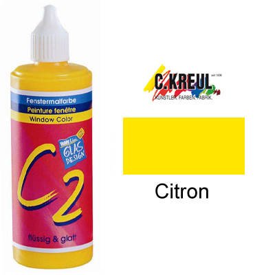 C.KREUL Window Color Hobby Line "C2", 125 ml, citron