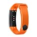 Produktbild komise Fashion Sports Soft Silikon Armband Armbanduhr Band für Huawei Honor 3 Smart Watch Einheitsgröße Orange