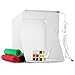Produktbild Mini Photographic StudioItems,23x23x24cm Dimmbar Faltbare Foto Leuchtkasten Fotografie Studio Tragbare Lichtbox Kit mit LED-Licht
