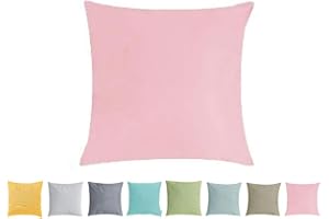 KLOCKE DEKORATIONSBEDARF Premium Outdoor Kissen/Dekokissen Hochwertig – Wetterfest – Wasser- & Schmutzabweisend - 100% Polyester (47x47cm, Pink)