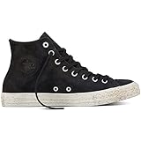 Robuste Gummi-Außensohle Converse Ledersneaker CT AS HI 157524C Schwarz, Schuhgröße:42