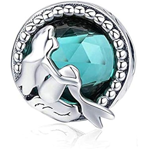 Bamoer Delicato Ciondolo Con Perlina Distanziatrice In Silicone A - Foto 9