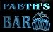 Produktbild w043087-b FAETH Name Home Bar Pub Beer Mugs Cheers Neon Light Sign Barlicht Neonlicht Lichtwerbung