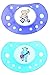 ESSKA Classic Silicone (Lilac/Blue, Pack of 2)