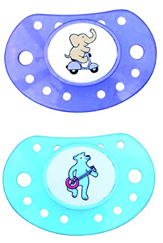 ESSKA Classic Silicone (Lilac/Blue, Pack of 2)