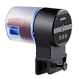 alimentador automatico peixes eheim Diferentes tipos de alimentación: el alimentador automático de peces está equipado con deslizamiento ajustable en la caja dispensadora de alimentos para peces para ajustar la salida de alimentos. Se adapta a la mayoría de los tipos de alimentos, incluyendo pelletas, potencia y grietas. Sugerencia de no alimentar alimentos de copos grandes, puede conducir a mermeladas; la tolva resistente a la humedad mantiene los alimentos de los peces secos, no se mojará ni se atascará.