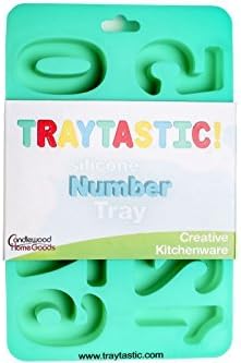 Silicone Number Trays Mold by Traytastic! - Large 1.75" Tall Numbers
