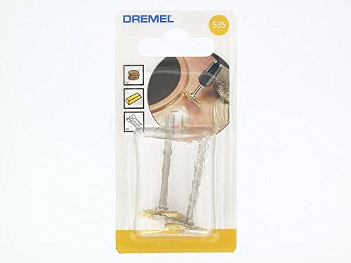 Dremel 535 Messingbürste, Durchmesser 19 mm, 2 Stück, 26150535JA - 2
