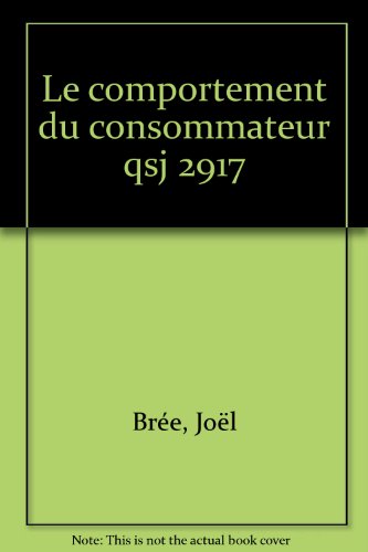 Le comportement du consommateur