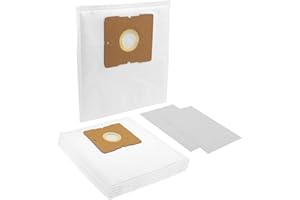 MisterVac kompatybilny z workami do odkurzaczy Worki zastępcze 10 sztuk amazon Basics Bodenstaubsauger mit Beutel 1,5 L