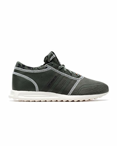 adidas Herren Los Angeles Sneaker, Dunkelgrün, 42 EU adidas Herren Los Angeles Sneaker, Dunkelgrün, 42 EU