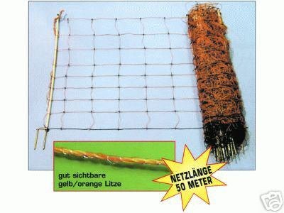 Elektrozaun 108 cm x 50 m Weidezaun Gartenzaun Schafnetz - 7